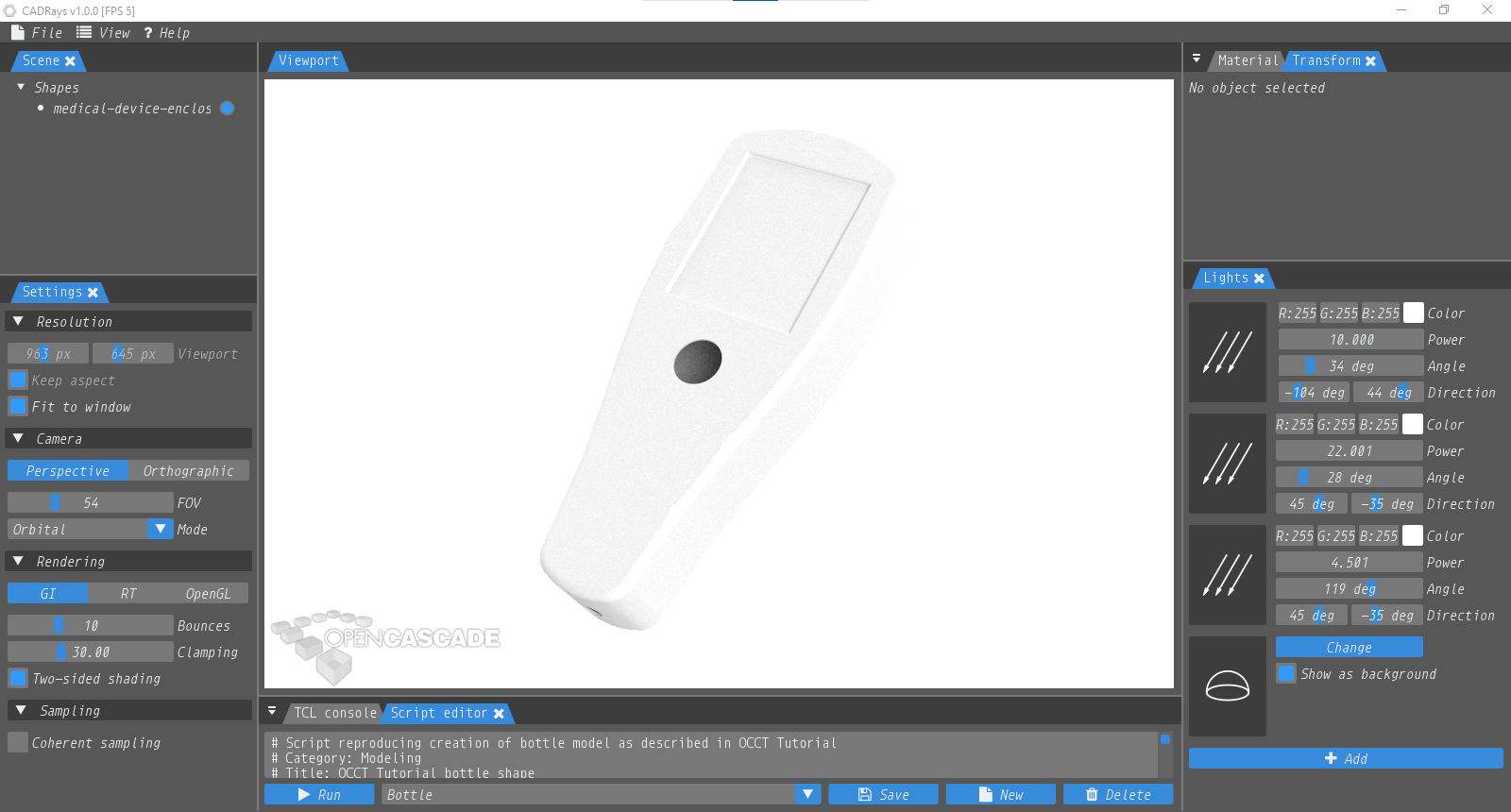 Cad Rendaring Electronics Rendering an electronics enclosure from FreeCAD in CADRays – Aleksander ...